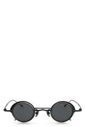 Rigards x Ziggy Chen | RG1008ZC Clip sunglasses - Antique black / jade clip / dark grey lens