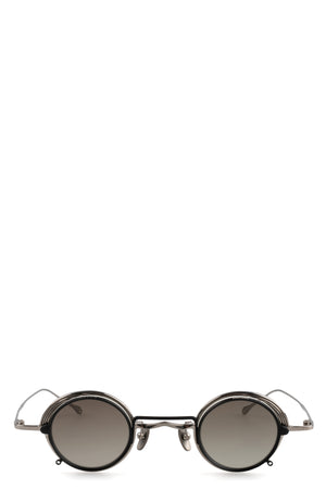 Rigards x Ziggy Chen | RG1008ZC Clip sunglasses -  Titanium / black / bronze gradient