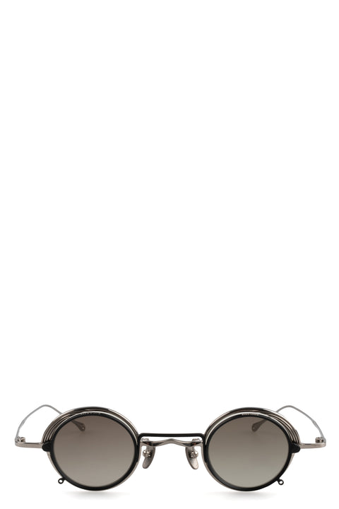 Rigards x Ziggy Chen | RG1008ZC Clip sunglasses -  Titanium / black / bronze gradient