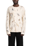 SAN263-1 | SS26 - Fencing Shirt, Natural Dye SS26-0501-EN