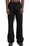 SAN263-1 | SS26 - Layered Hem Sweatpants, Black SS26-0607-BL