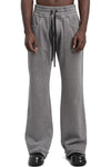 SAN263-1 | SS26 - Layered Hem Sweatpants, Grey SS26-0607-GY
