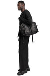 SAN263-1 | SS26 - Leather Boston Bag,  SS26-0901-BK