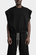 Rick Owens DRKSHDW | SS25 Hollywood - Sleeveless Jumbo tatlin sweat tee