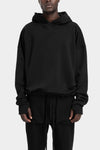 Thom Krom | AW25 - Oversized hood sweater, Black MS186