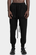 Thom Krom | AW25 - Cargo zip pocket pants, Black MTS509