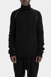 Thom Krom |  AW25 - Scar-stitch high neck knit sweater, MK125