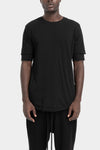 Thom Krom | AW25 - Double layer cotton t-shirt, MTS892