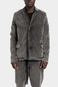 Thom Krom | AW25 - Velvet blazer, Used grey MB58