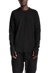 Thom Krom | AW26 - Longsleeve Shirt, Black MTS1001