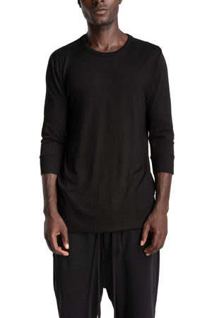 Thom Krom | AW26 - Round Neck T-Shirt, Black MTS978