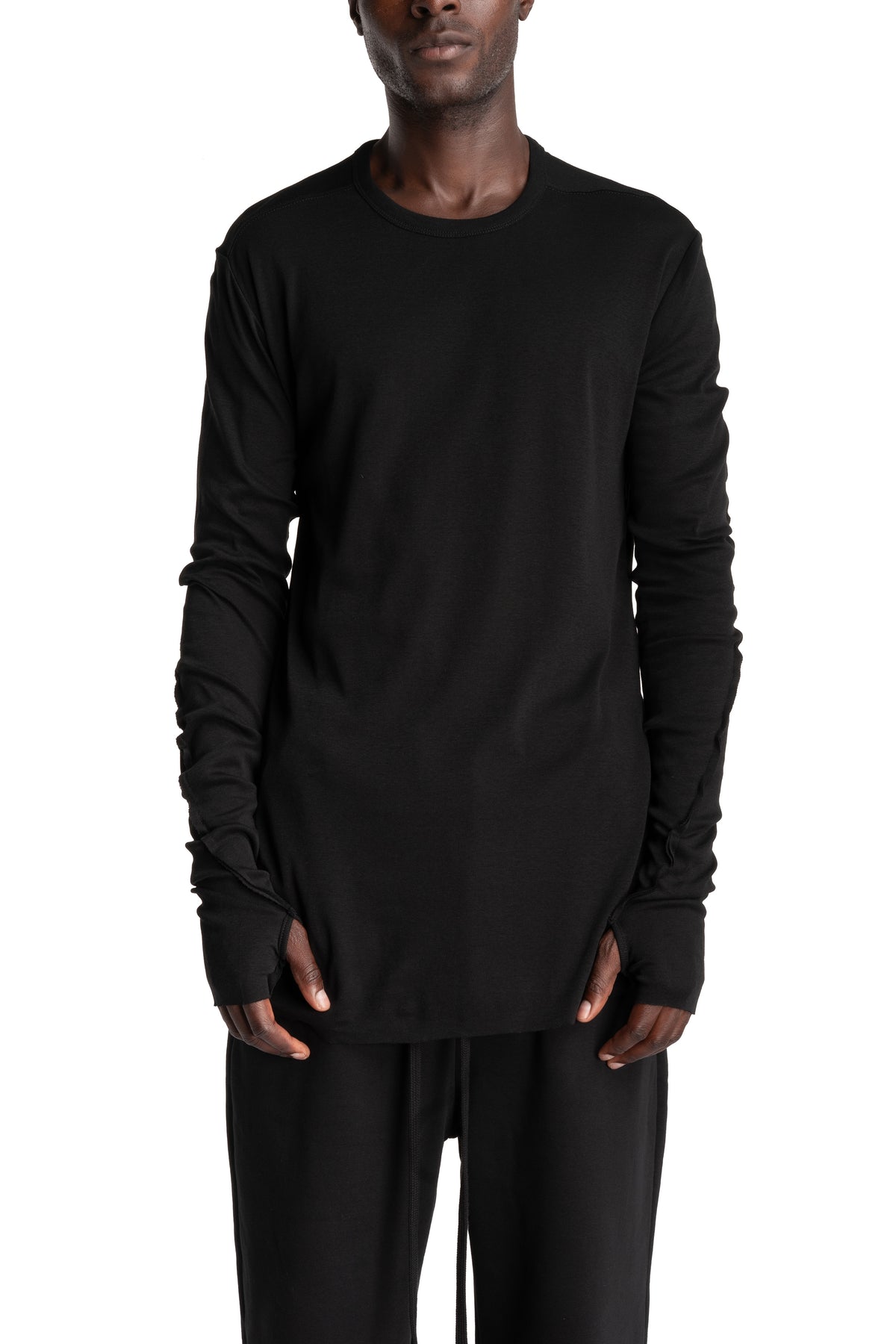 Thom Krom | AW26 - Longsleeve Top, Black MTS999