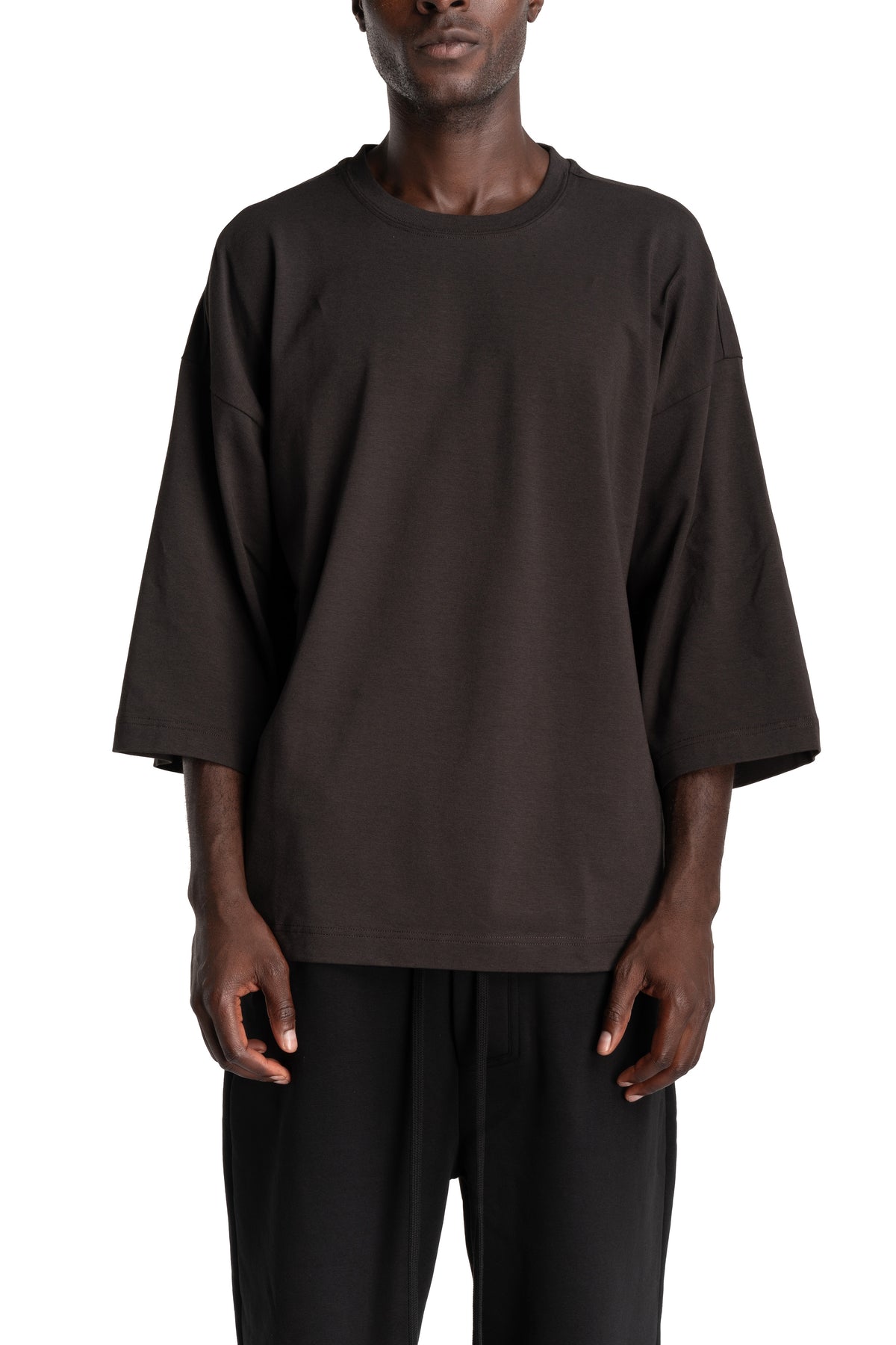 Thom Krom | AW26 - Oversized T-Shirt, Cold Brown MTS1005