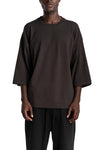 Thom Krom | AW26 - Oversized T-Shirt, Cold Brown MTS1005