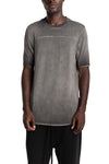 Thom Krom | AW26 - Basic T-Shirt, Cold Dye Grey MTS973