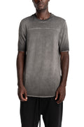 Thom Krom | AW26 - Basic T-Shirt, Cold Dye Grey MTS973