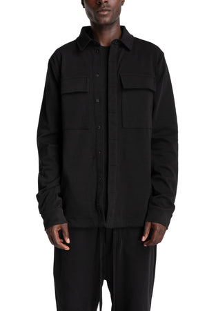 Thom Krom | AW26 - Jersey Shirt, Black MH183