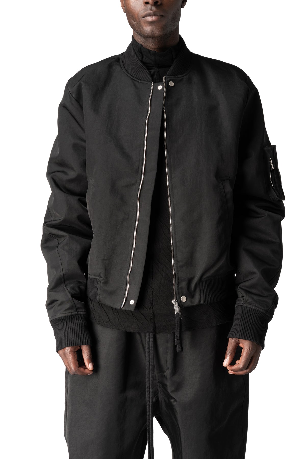 Thom Krom | AW26 - Bomber Jacket, Black MJ93