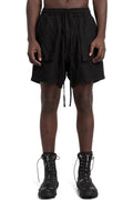 Thom Krom | SS26 - Cotton poplin shorts, Black MP37 