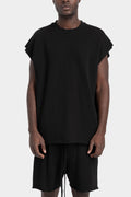 Thom Krom | SS26 - Jumbo sweat tee, Black MS190