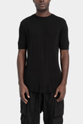 Thom Krom | SS26 - Lightweight jersey tee, Black MTS954
