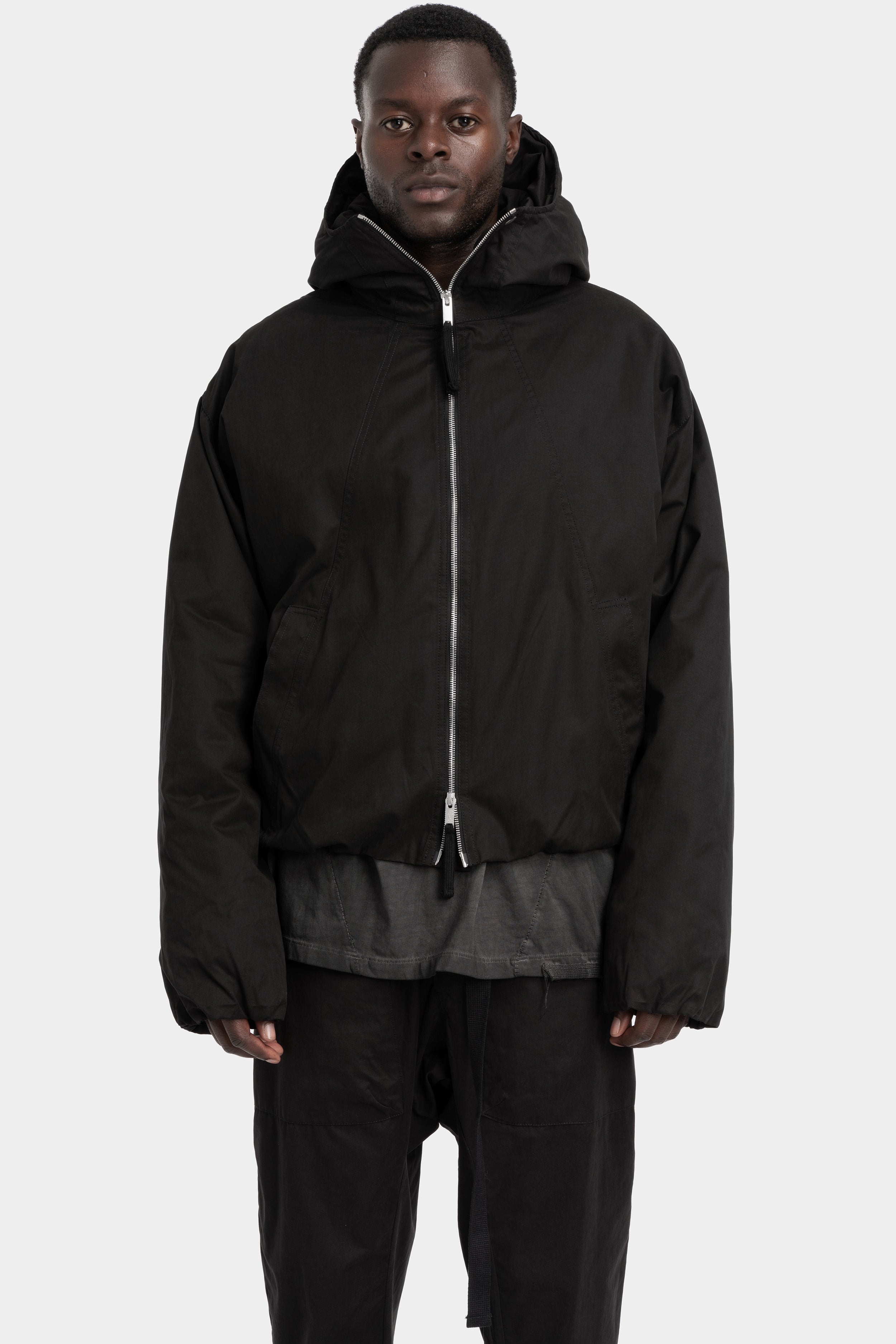 Thom Krom | AW25 - Short padded hooded jacket, MJ74 – ORIMONO.eu