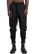 Thom Krom | SS26 - Low crotch tech pants, Black MP48