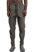 Thom Krom | SS26 - Low crotch tech pants, Olive earth MP48