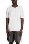 Thom Krom | SS26 - Cotton contrast T-shirt, White MTS926