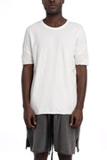 Thom Krom | SS26 - Cotton contrast T-shirt, White MTS926