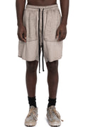Thom Krom | SS26 - Contrast Shorts, Cold dye stone MST515
