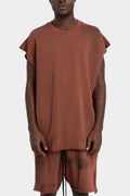 Thom Krom | SS26 - Jumbo sweat tee, Spray red MS190