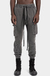 Thom Krom | SS26 - Cotton contrast sweatpants , Used grey MST512