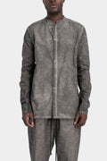Thom Krom | SS26 - Cotton poplin shirt , Vegetal black MH178