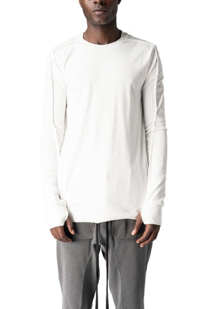 Thom Krom | AW26 - Cotton stretch jersey top, Off white MTS960