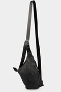 Werkschwarz | Crossbody washed leather bag WERK 46G