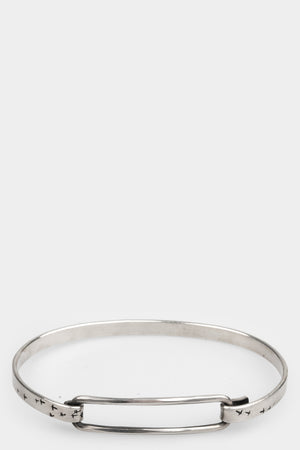 Werkstatt München | Bird flight silver band bracelet M2216