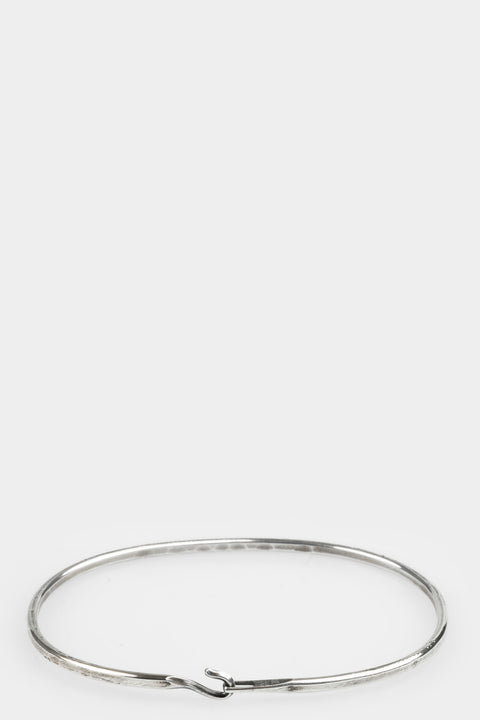 Werkstatt München | M2399 Hook silver bangle