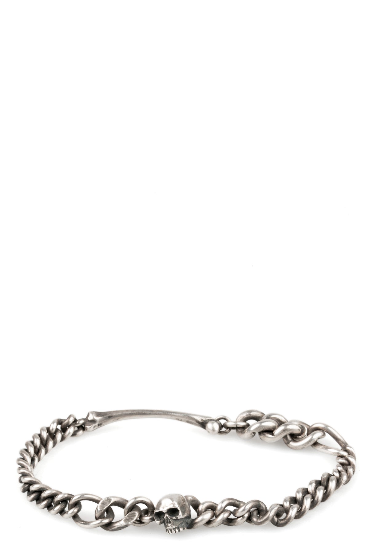 Werkstatt München | Fine skull bracelet - M2601