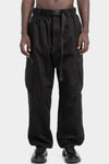 Y-3 | AW25 - Cotton & hemp twill oversized cargo pants JW4621