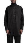 Y's by Yohji Yamamoto | SS26 - Multi Button Shirt, Black MA-B10