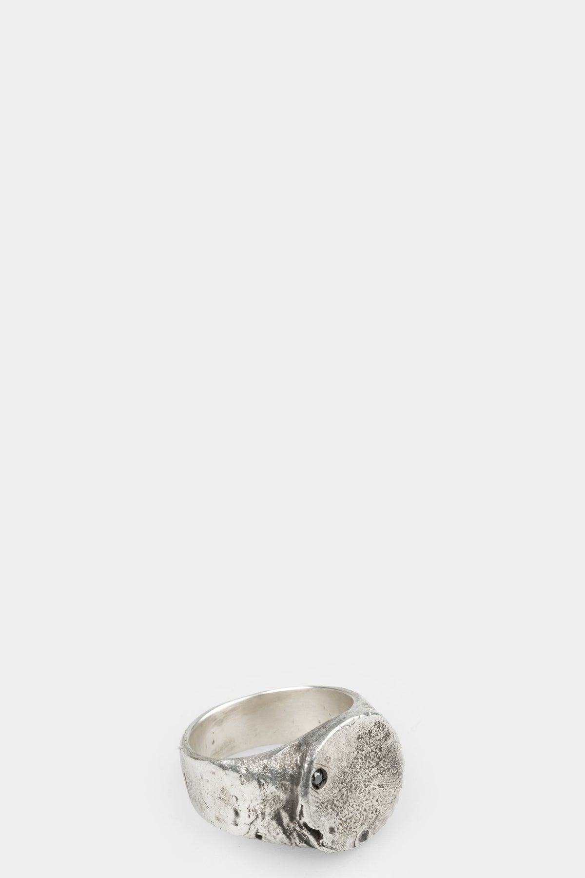 Enri Mars | Chess black diamond ring