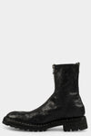 Incarnation Double zip leather boots 11V-7347/VB