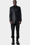 JULIUS_7 | Permanent collection - Single button wool twill blazer