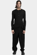 Marc Point | AW24 - Lightweight wool / silk ls henley T-Shirt