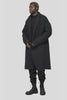 Andrea Yaaqov | AW24 - Long buttoned alpaca / wool coat