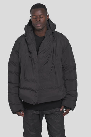 Down wrap jacket