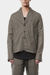 Thom Krom | SS25 - Crushed cotton blazer, Rock