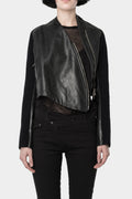 Pre-owned - Obscur | Cropped leather jacket