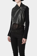 Pre-owned - Obscur | Cropped leather jacket